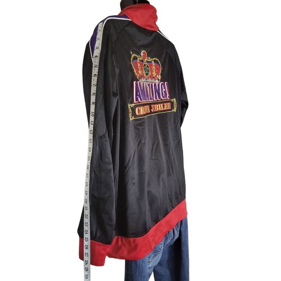 Rebel Athletic Jacket Men Sz XL Vintage Spirit Celebration Full‎ Zip Long Sleeve - Picture 5 of 6